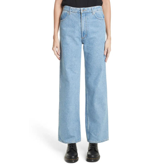 ローズ着用 Eckhaus Latta Wide Leg Jeans