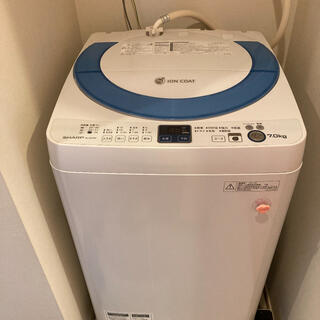 シャープ(SHARP)の洗濯機　SHARP ES-GE70N(洗濯機)