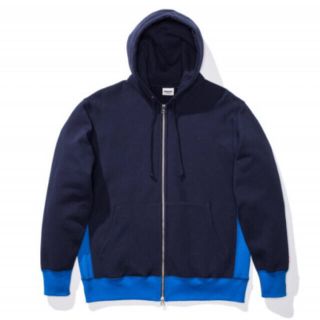 アンディフィーテッド(UNDEFEATED)の新品UNDEFEATED 2-TONE ZIP HOOD L/L パーカー(ナイロンジャケット)