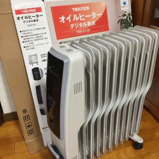 テクノス(TECHNOS)のTEKNOS TOH-D1101 オイルヒーター(オイルヒーター)