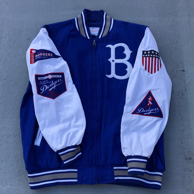 ナイロンジャケットG-III Brooklyn Dodgers Nylon Jacket