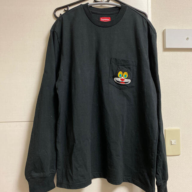 Supreme Cat L/S Pocket Tee