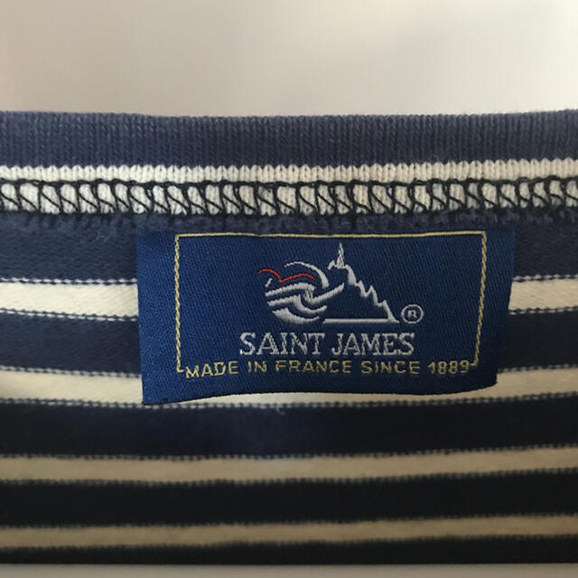 SAINT JAMES(セントジェームス)のセントジェームス ボーダーカットソー 長袖 メンズのトップス(Tシャツ/カットソー(七分/長袖))の商品写真
