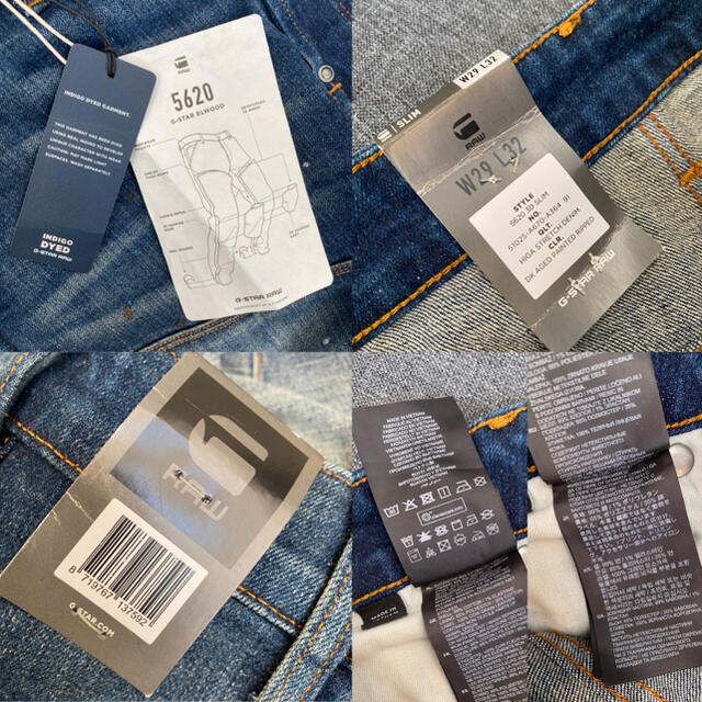 G-STAR RAW(ジースター)の★大幅値下げ★【新品 未使用タグ付】ジースターロウ　5620 3Dスリムジーンズ メンズのパンツ(デニム/ジーンズ)の商品写真