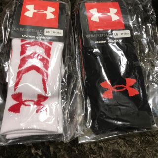 アンダーアーマー(UNDER ARMOUR)の※値下げ　　アンダーアーマー　靴下　バスケットボール(ソックス)