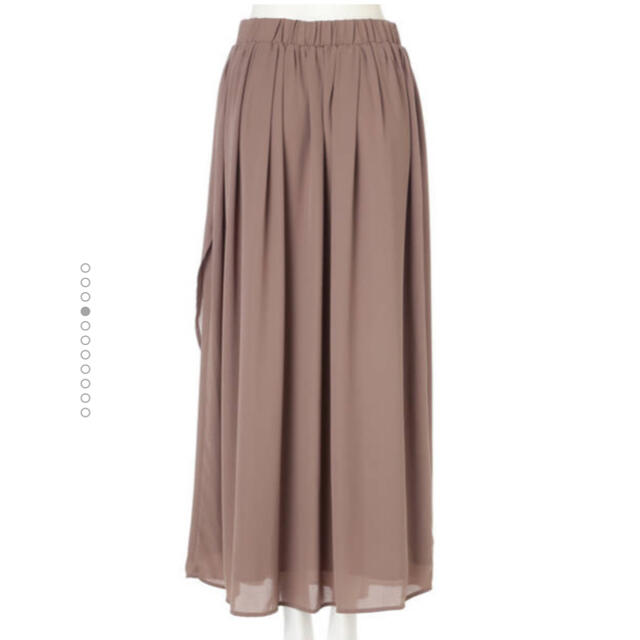 N.Natural beauty basic(エヌナチュラルビューティーベーシック)のレイヤードマキシスカート レディースのスカート(ロングスカート)の商品写真