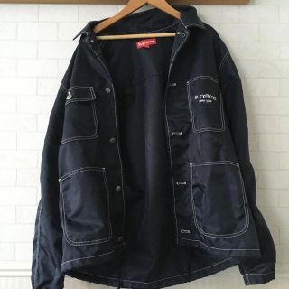 シュプリーム(Supreme)の【完売品】supreme 16ss Nylon Chore Coat NAVY(ナイロンジャケット)