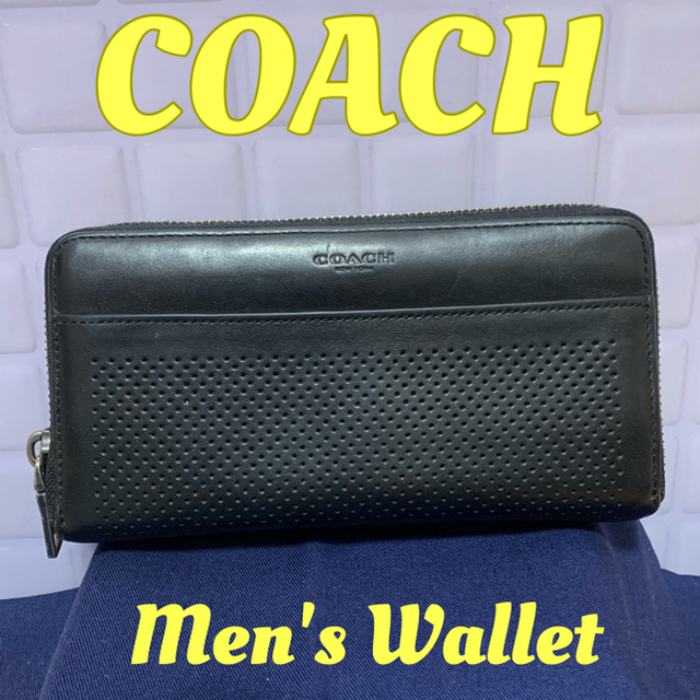 COACH(コーチ)のCOACH メンズ　長財布 メンズのファッション小物(長財布)の商品写真