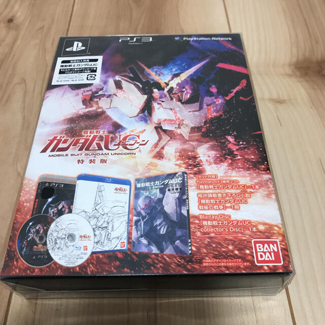 BANDAI(バンダイ)の機動戦士ガンダムUC (特装版) - PS3 エンタメ/ホビーのゲームソフト/ゲーム機本体(家庭用ゲームソフト)の商品写真