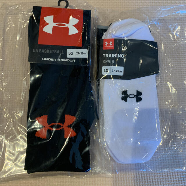 UNDER ARMOUR(アンダーアーマー)の⭐︎未使用⭐︎アンダーアーマー　ソックス 靴下 メンズのレッグウェア(ソックス)の商品写真