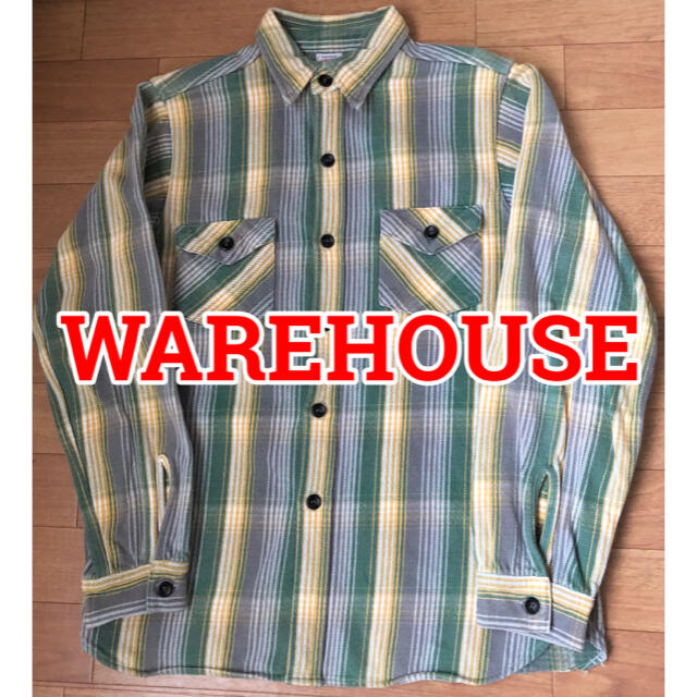 WAREHOUSE(ウエアハウス)の古着 ウエアハウス WAREHOUSE ネルシャツ メンズのトップス(シャツ)の商品写真