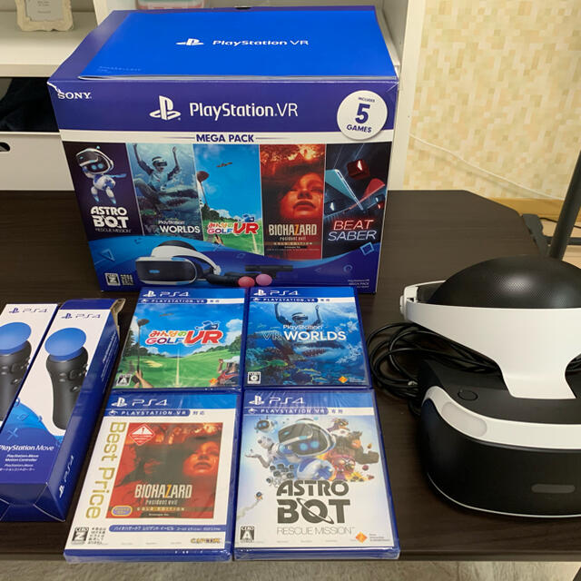 psvr メガパック　おまけソフト付き