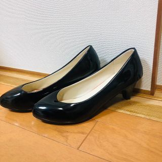 パンプス5cmヒール  エナメル(ハイヒール/パンプス)