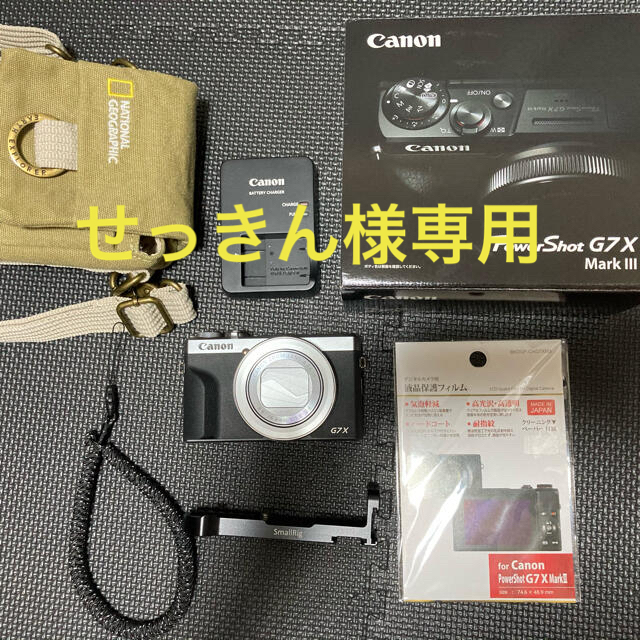 Canon - POWERSHOT G7 X MARKⅢマイク・SDカード付き