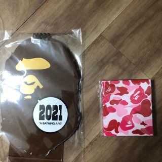 アベイシングエイプ(A BATHING APE)のBAPE カレンダー　RED PACKETSセット(カレンダー/スケジュール)