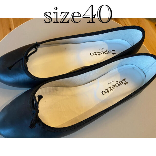 repetto(レペット)のレペットサンドリオン黒40 レディースの靴/シューズ(バレエシューズ)の商品写真