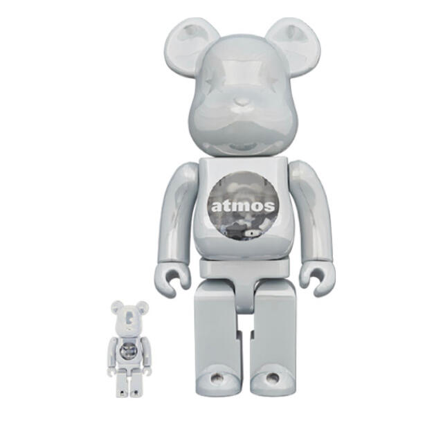 BERBRICKBE@RBRICK atmos WHITE CHROME 100％ & 400％