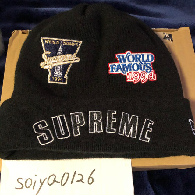 supreme 19AW New Era Championship Beanie