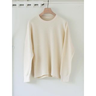 コモリ(COMOLI)のCOMOLI / C/W サープラス長袖クルー 20AW タグ付き新品(ニット/セーター)