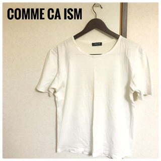 コムサイズム(COMME CA ISM)の【コムサイズム】半袖　白ティー(Tシャツ/カットソー(半袖/袖なし))