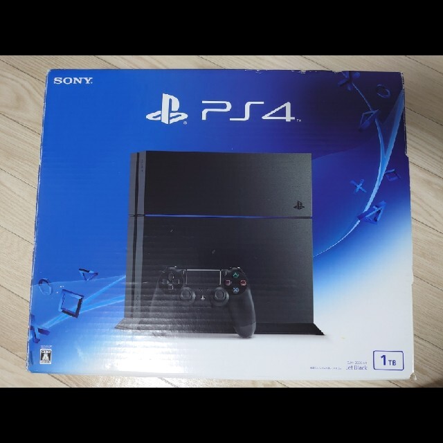 【一部予約販売】 PlayStation4 - PS4　PlayStation4　本体　1TB　コントローラー付 家庭用ゲーム機本体