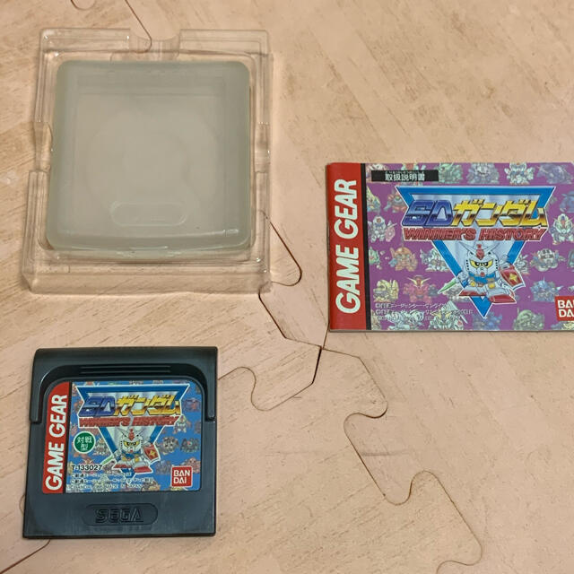 新品 ゲームギアソフト SDガンダム ウィナーズヒストリー GG