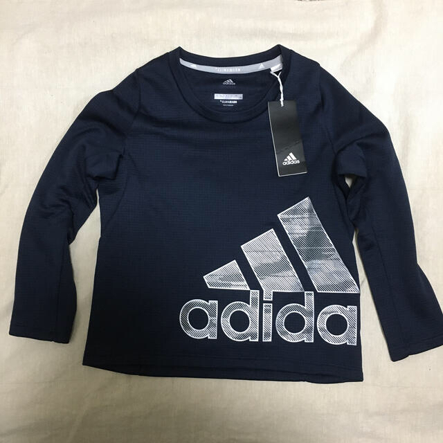 adidas アディダス クライマウォーム CLIMAWARM ロンT 120 Tシャツの通販 by こう adidas アディダス クライマウォーム アンダーシャツ ネイビー