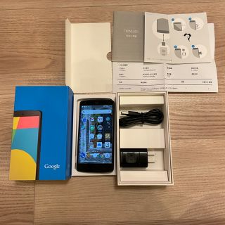 グーグルネクサス(Google Nexus)のGoogle Nexus5 32GB Black SIMフリー(スマートフォン本体)