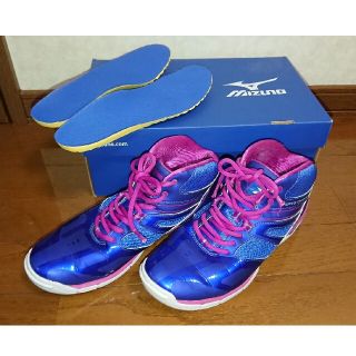 ミズノ(MIZUNO)のMIZUNO ウェーブダイバースDE 24.5cm インソール未使用(シューズ)