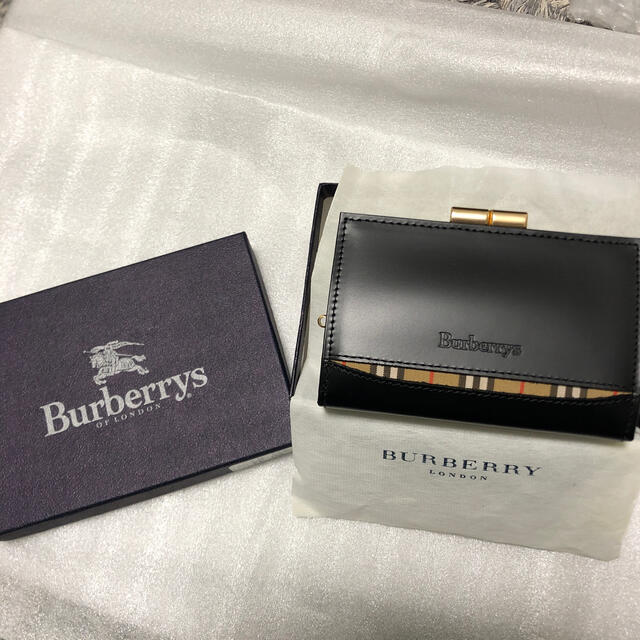 BURBERRY - 【未使用】BURBERRY がま口コインケースの通販 by mecchi's