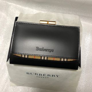 BURBERRY - 【未使用】BURBERRY がま口コインケースの通販 by mecchi's