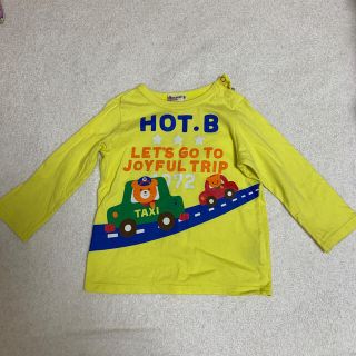 ホットビスケッツ(HOT BISCUITS)のミキハウス　HOTBISCUITS ロンT 90センチ(Tシャツ/カットソー)