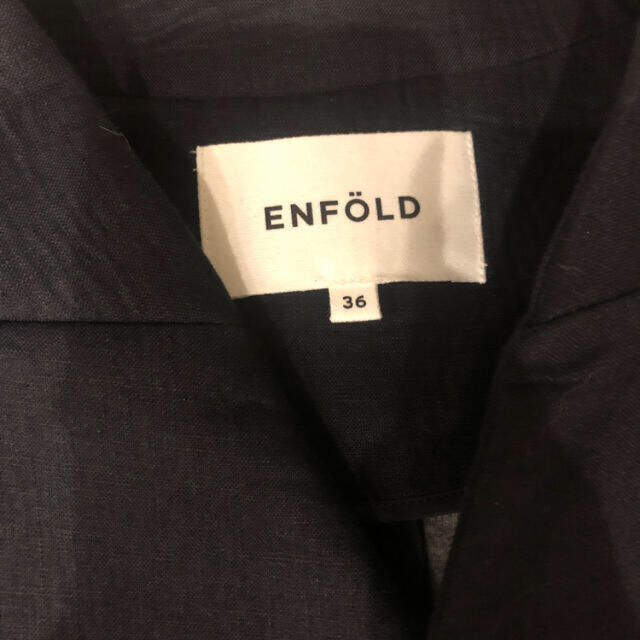 ENFOLD(エンフォルド)のENFOLD (エンフォルド) ポンディングジャケット ネイビー  レディースのジャケット/アウター(ダウンジャケット)の商品写真