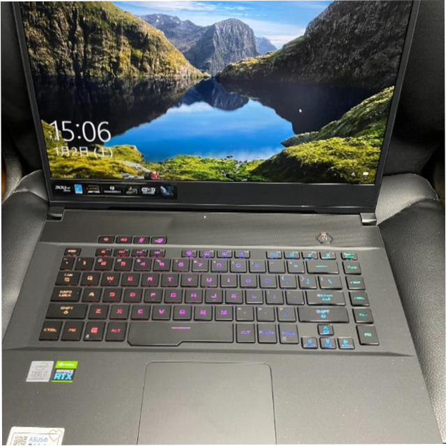 ASUS(エイスース)のだれそう様専用 ゲーミングノート ASUS ROG Zephyrus S15 スマホ/家電/カメラのPC/タブレット(ノートPC)の商品写真