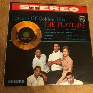 フィリップス(PHILIPS)の1965年　ザプラターズ　THE PLATTERS レコード(その他)