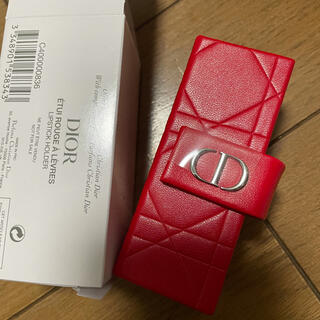 ディオール(Dior)のdior RD リップケース　ボックス　ノベルティ　非売品　合皮(ポーチ)