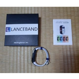 【sara様専用】LANCEBAND スマートウォッチ　ネイビー(その他)