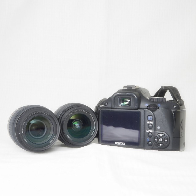 一眼レフセット】PENTAX(ペンタックス) K-m ダブルズームキット 一眼レフセット】PENTAX(ペンタックス) K-m ダブルズームキット