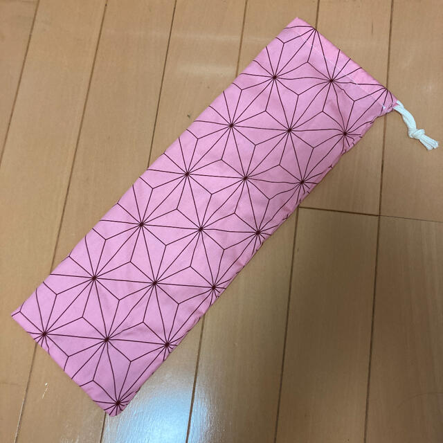 ドラムスティック·譜面台ケース☆和柄系☆麻の葉柄ピンク 楽器のスコア/楽譜(その他)の商品写真