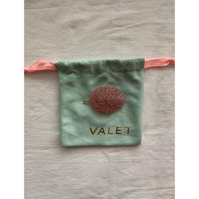 EDIT.FOR LULU(エディットフォールル)の☆新品・未使用☆ Valet Studio シェルモチーフ　ヘアクリップ　ピンク レディースのヘアアクセサリー(バレッタ/ヘアクリップ)の商品写真