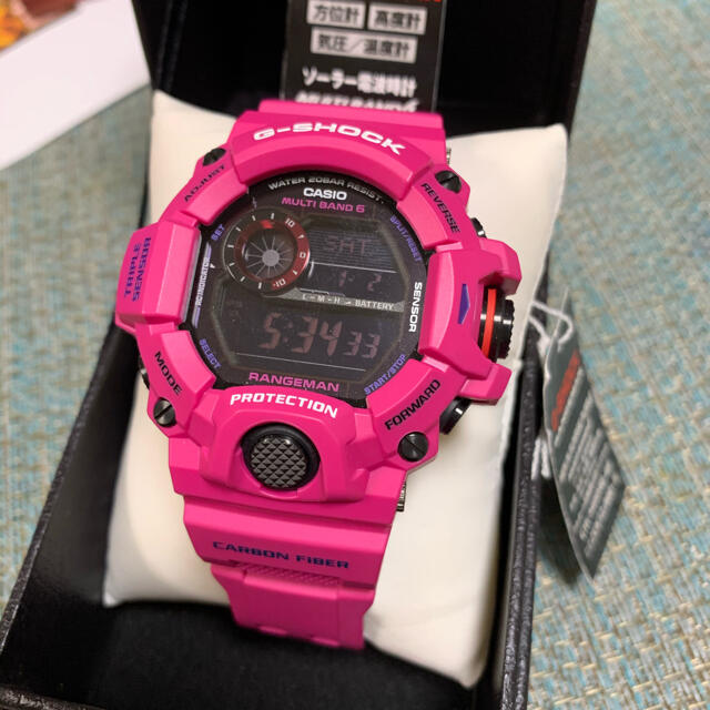 G-SHOCKレンジマン サンライズパープルGW-9400srj-4jf