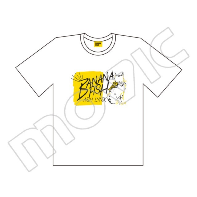 BANANA FISH 山猫 Tシャツ アッシュ