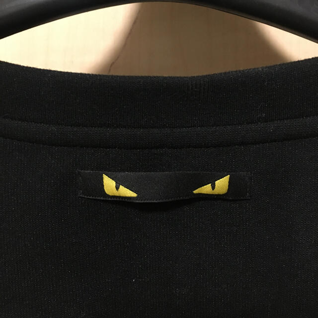 FENDI モンスター　スウェット　トレーナー　レザー　美品