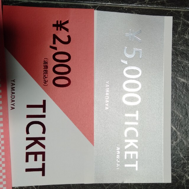 SCOT CLUB(スコットクラブ)のヤマダヤ　チケット　7000円分 チケットの優待券/割引券(ショッピング)の商品写真
