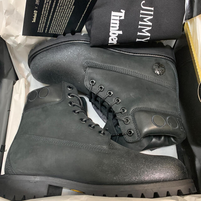 JIMMY CHOO(ジミーチュウ)の【限定品】jimmy choo × Timberland 黒27cm 新品 メンズの靴/シューズ(スニーカー)の商品写真