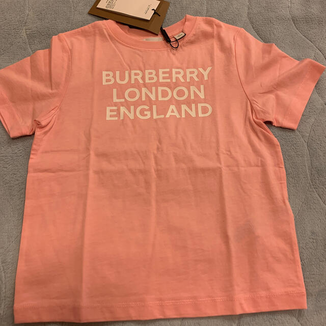 BURBERRY(バーバリー)の新品未使用バーバリーキッズTシャツ キッズ/ベビー/マタニティのキッズ服女の子用(90cm~)(Tシャツ/カットソー)の商品写真