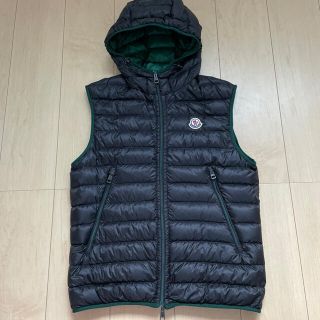 モンクレール(MONCLER)のモンクレール　ダウンベスト　黒　1(ダウンベスト)