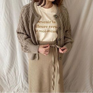 キャラメルベビー&チャイルド(Caramel baby&child )のjune little closet♡コラボレーションフロントT(Tシャツ/カットソー(半袖/袖なし))