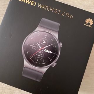 ファーウェイ(HUAWEI)の【新品未開封】Huawei WATCH GT 2 Pro Night Black(腕時計(デジタル))