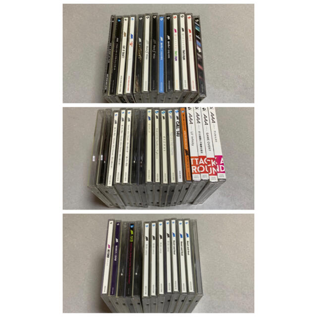 AAA(トリプルエー)のAAA シングル&アルバム&DVD&Blu-rayセット エンタメ/ホビーのCD(ポップス/ロック(邦楽))の商品写真